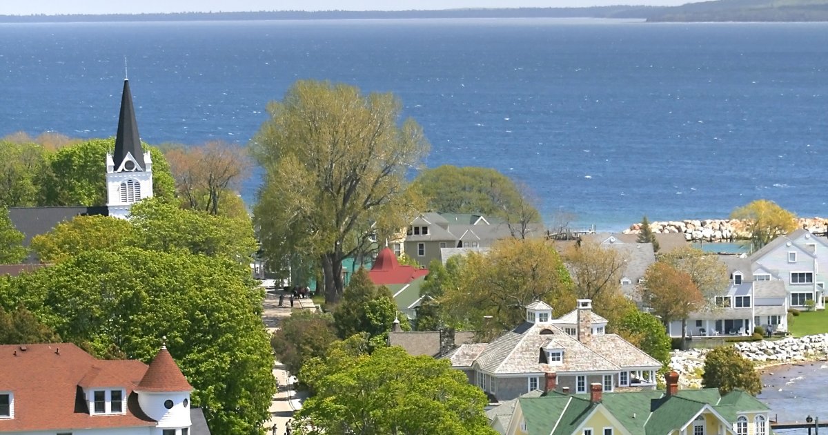 Mackinac Island State Park on Mackinac Island ·